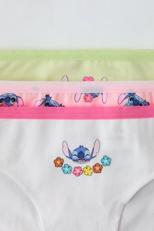 2–6 лет/ набор из трех трусов с принтом «лило и стич» © DISNEY- Заказать в России