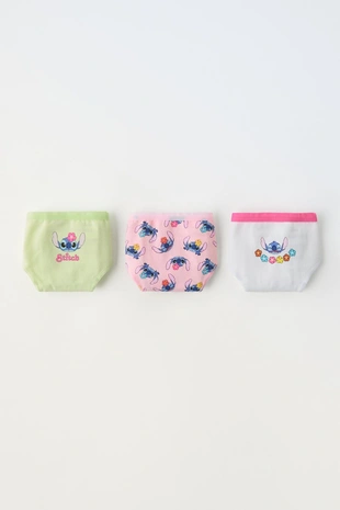 2–6 лет/ набор из трех трусов с принтом «лило и стич» © DISNEY- Заказать в России