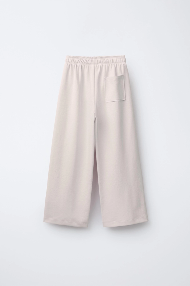 Широкие брюки из интерлока