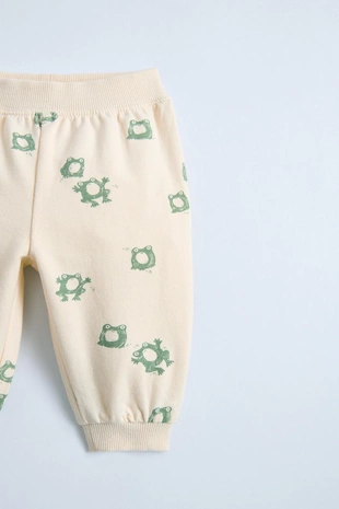 Комплект из толстовки и брюк с принтом «лягушки»- Заказать в России