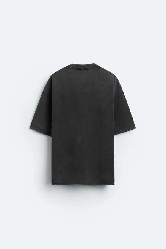 ТОЛСТОВКА В СТИЛЕ OVERSIZE С ПОТЕРТЫМ ЭФФЕКТОМ