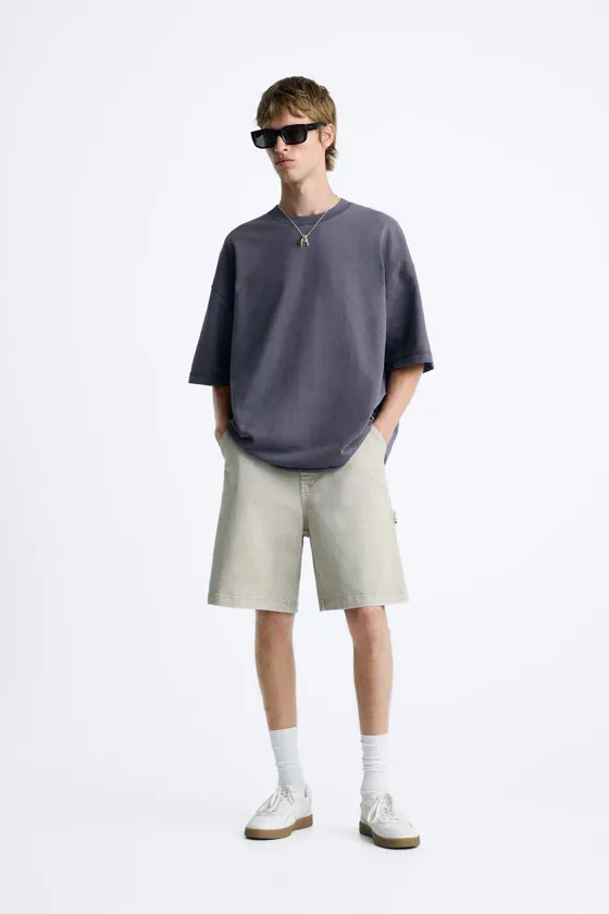 ТОЛСТОВКА В СТИЛЕ OVERSIZE С ПОТЕРТЫМ ЭФФЕКТОМ