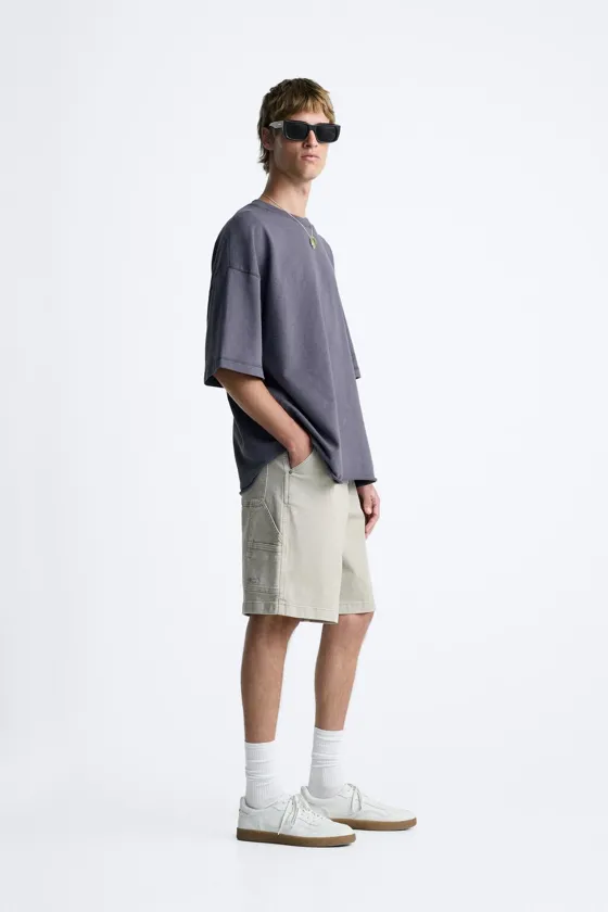 ТОЛСТОВКА В СТИЛЕ OVERSIZE С ПОТЕРТЫМ ЭФФЕКТОМ