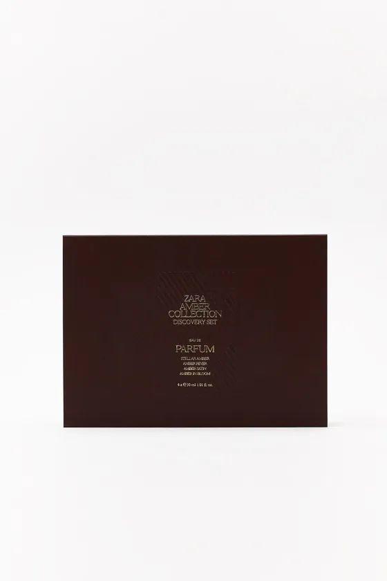 НАБОР ZARA AMBER COLLECTION DISCOVERY, EDP, 4X30 мл