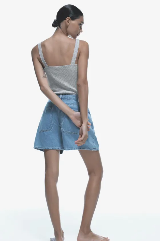 ДЖИНСОВЫЕ ШОРТЫ Z1975 LOOSE-FIT WIDE-LEG