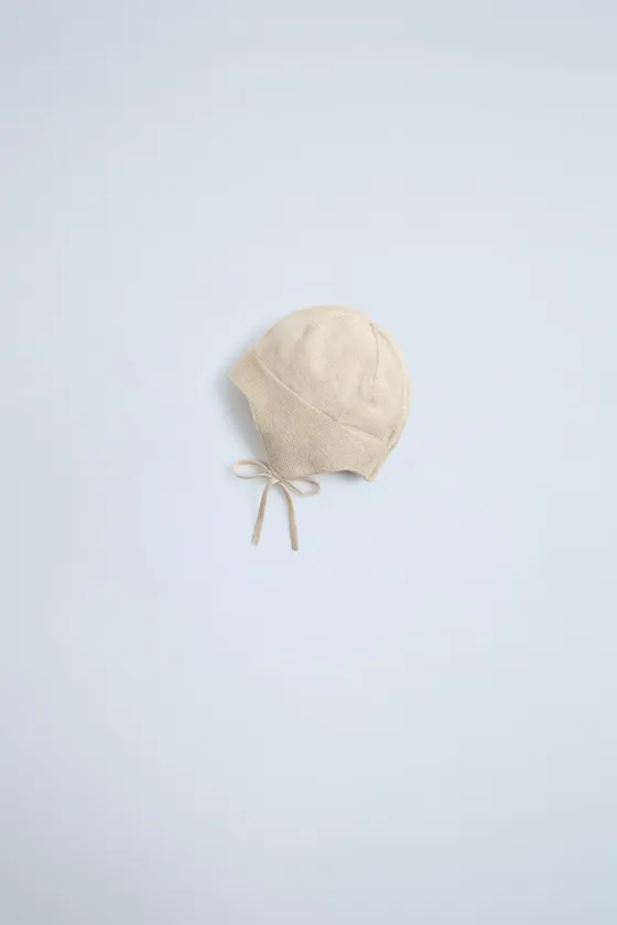 Шапочка из хлопка и шелка