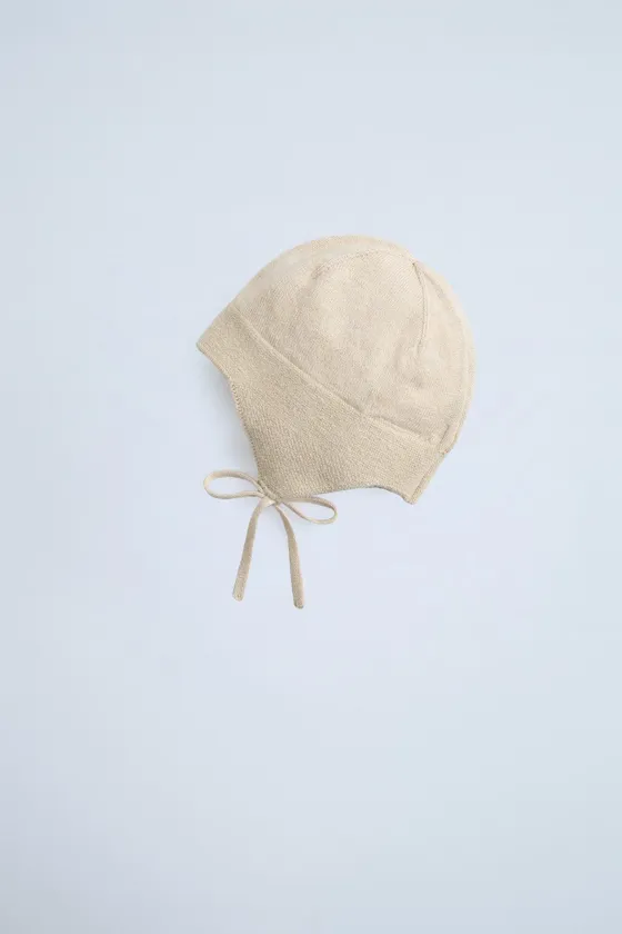 Шапочка из хлопка и шелка