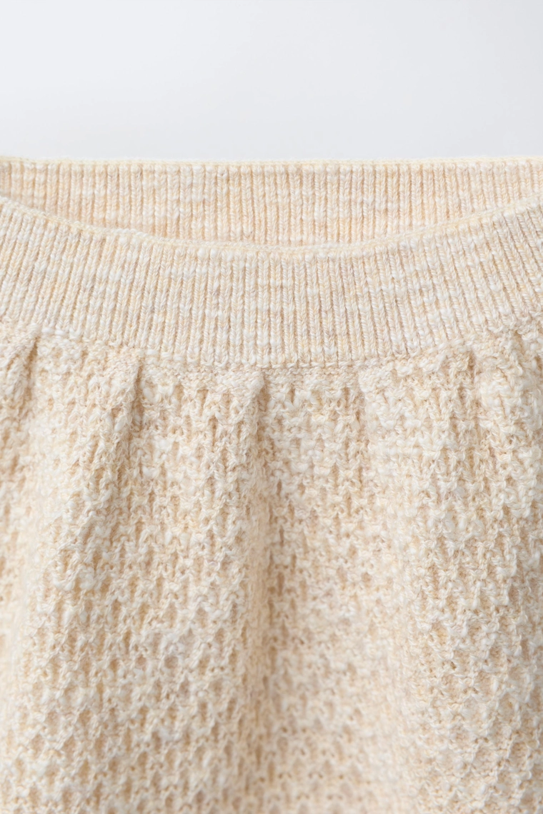 Текстурированные вязаные плавки