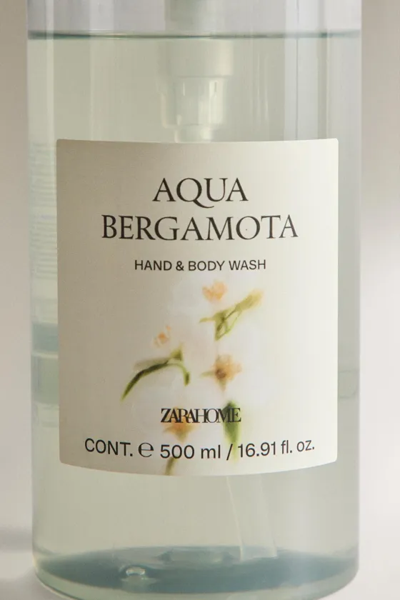 (500 ml) aqua bergamot жидкое мыло