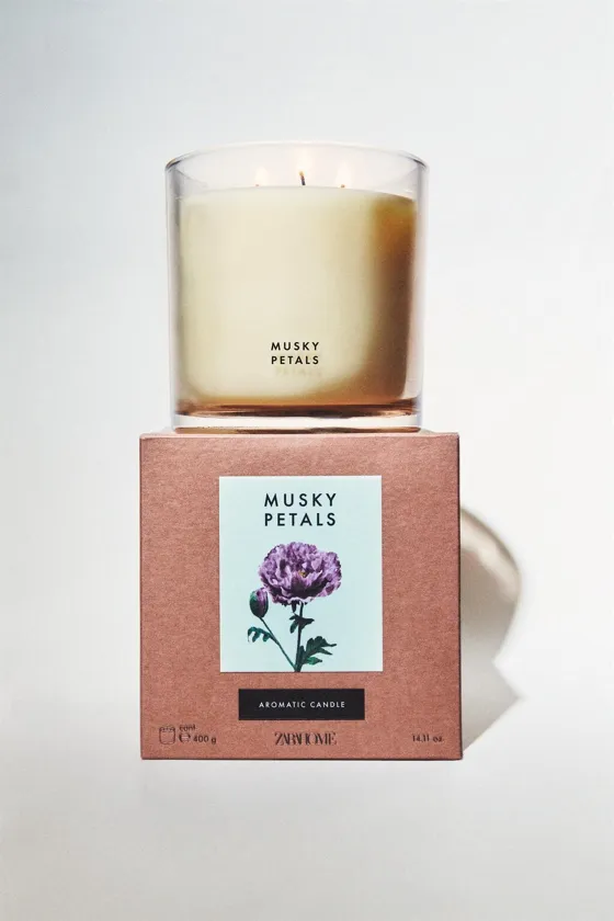 (400 g) ароматизированный свеча musky petals