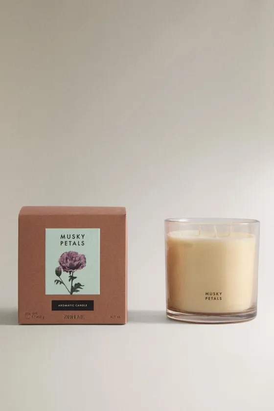 (400 g) ароматизированный свеча musky petals
