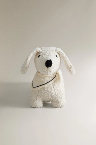 Упор для двери в форме собаки с текстурой букле.- Заказать в России