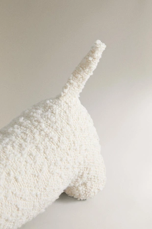 Упор для двери в форме собаки с текстурой букле.- Заказать в России