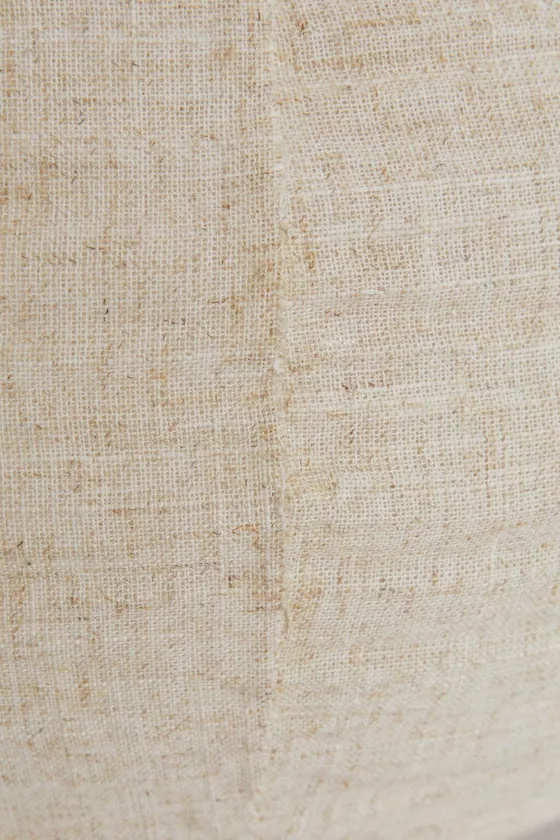 Подвесной абажур из льна