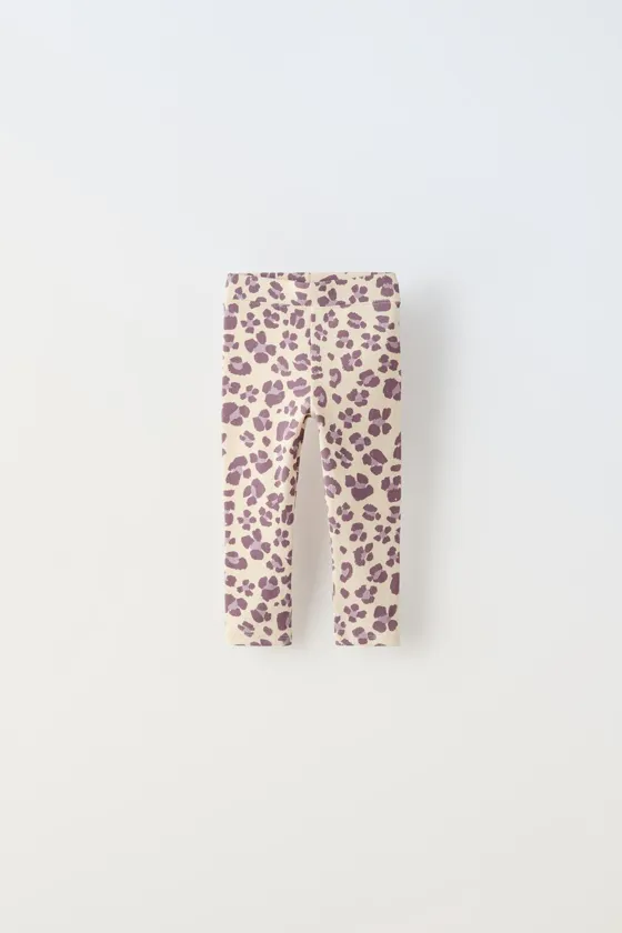 ЛЕГИНСЫ ИЗ ТКАНИ С ПРИНТОМ В РУБЧИК