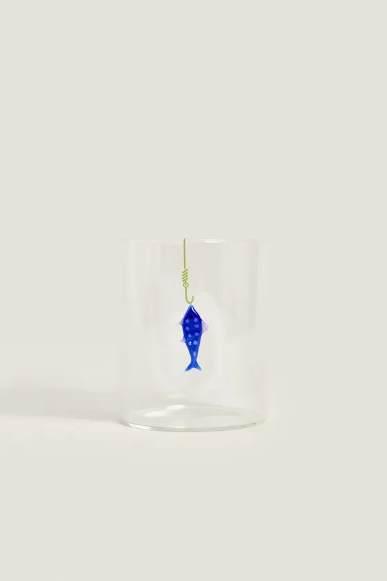 боросиликатный стакан для рыбы