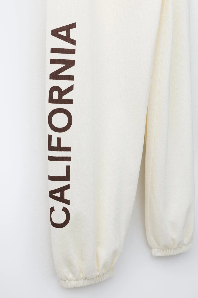 Плюшевые брюки с лозунгом balloon