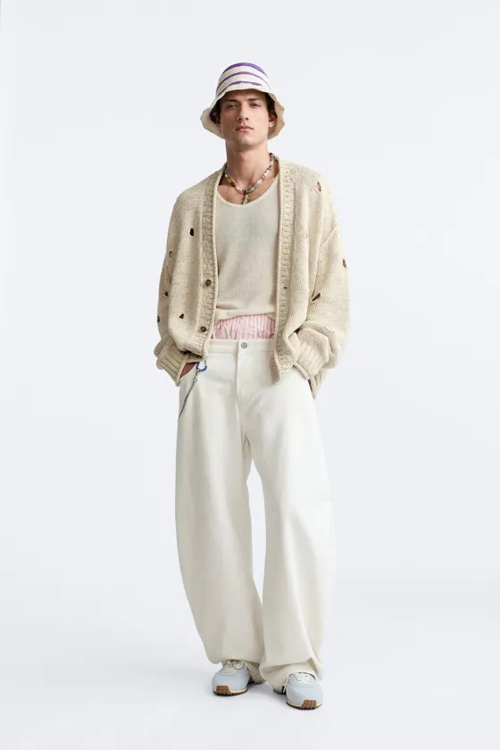 Кардиган с дырками ограниченного издания