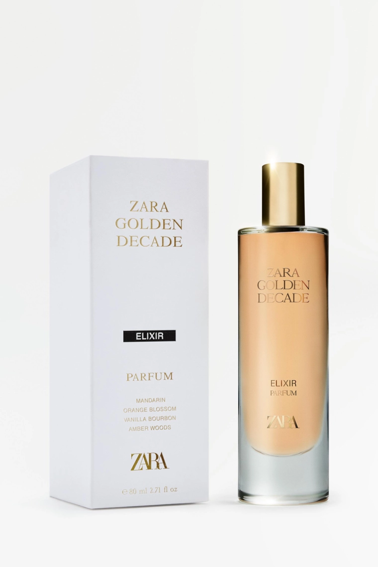 ПАРФЮМИРОВАННАЯ ВОДА ZARA GOLDEN DECADE ELIXIR, 80 мл