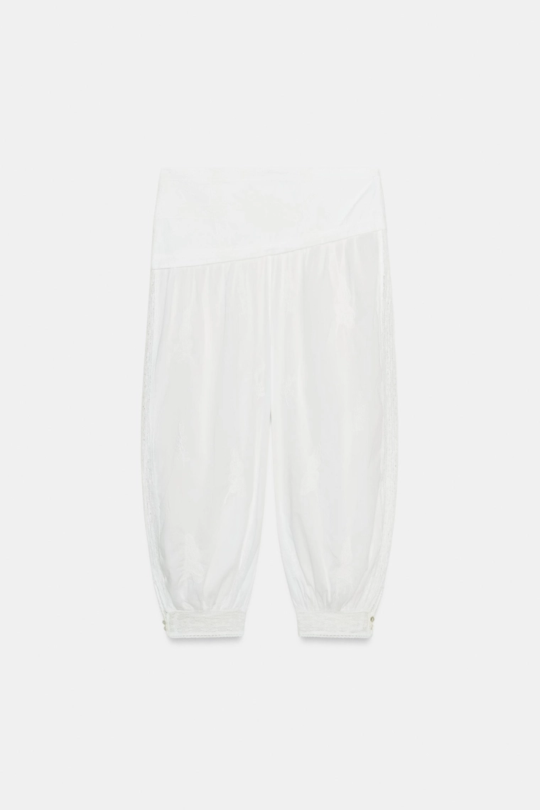 Шаровары zw коллекция с вышивкой