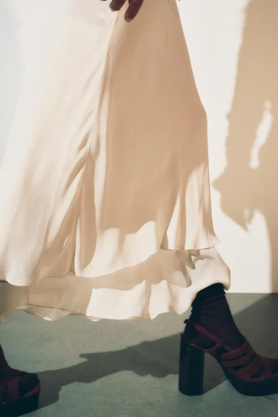 ДВУХСЛОЙНАЯ ЮБКА МИДИ из коллекции «ZW»