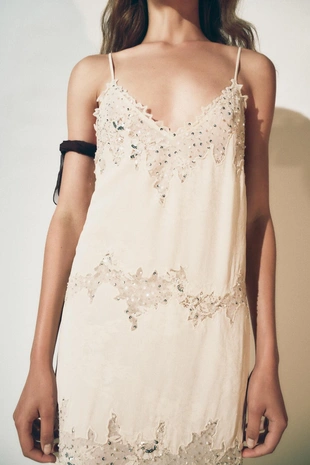 Платье миди с кружевом — ZW COLLECTION- Заказать в России