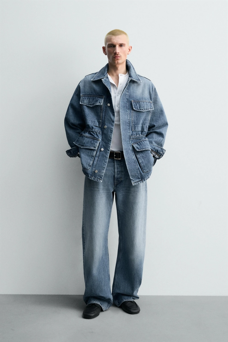 Джинсы limited edition в стиле бочка