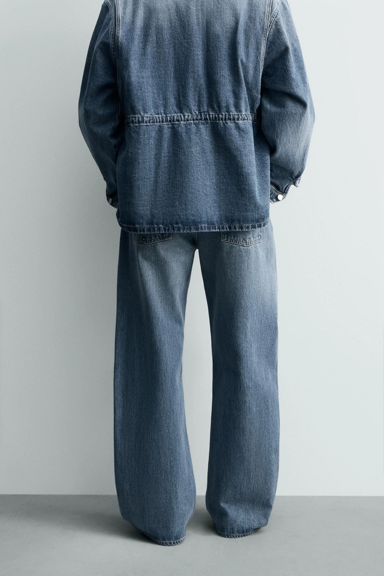 Джинсы limited edition в стиле бочка