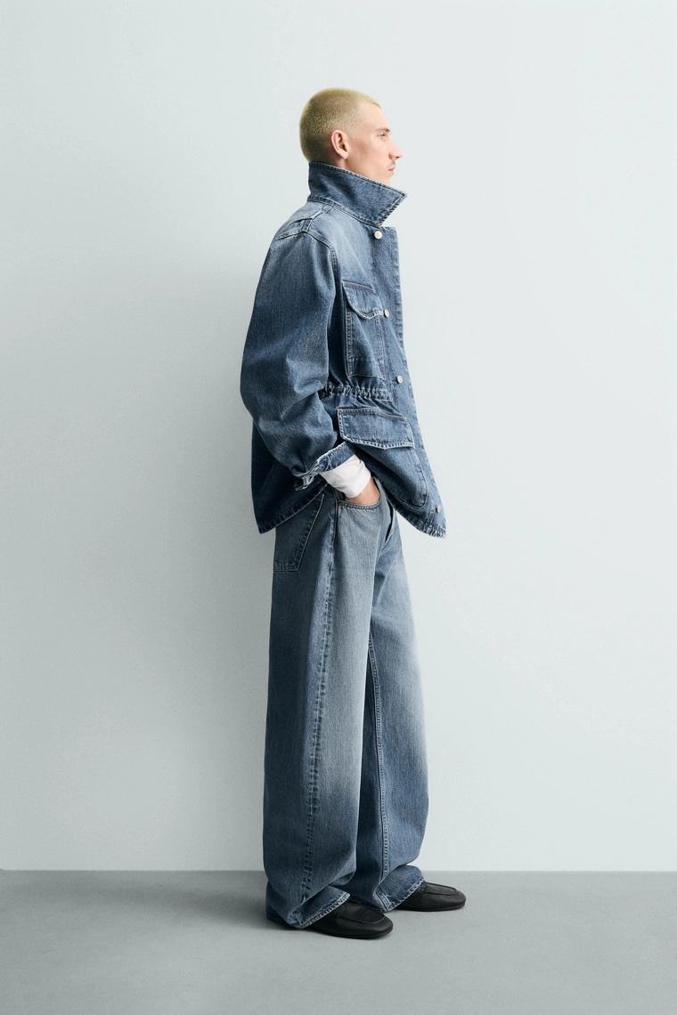 Джинсы limited edition в стиле бочка