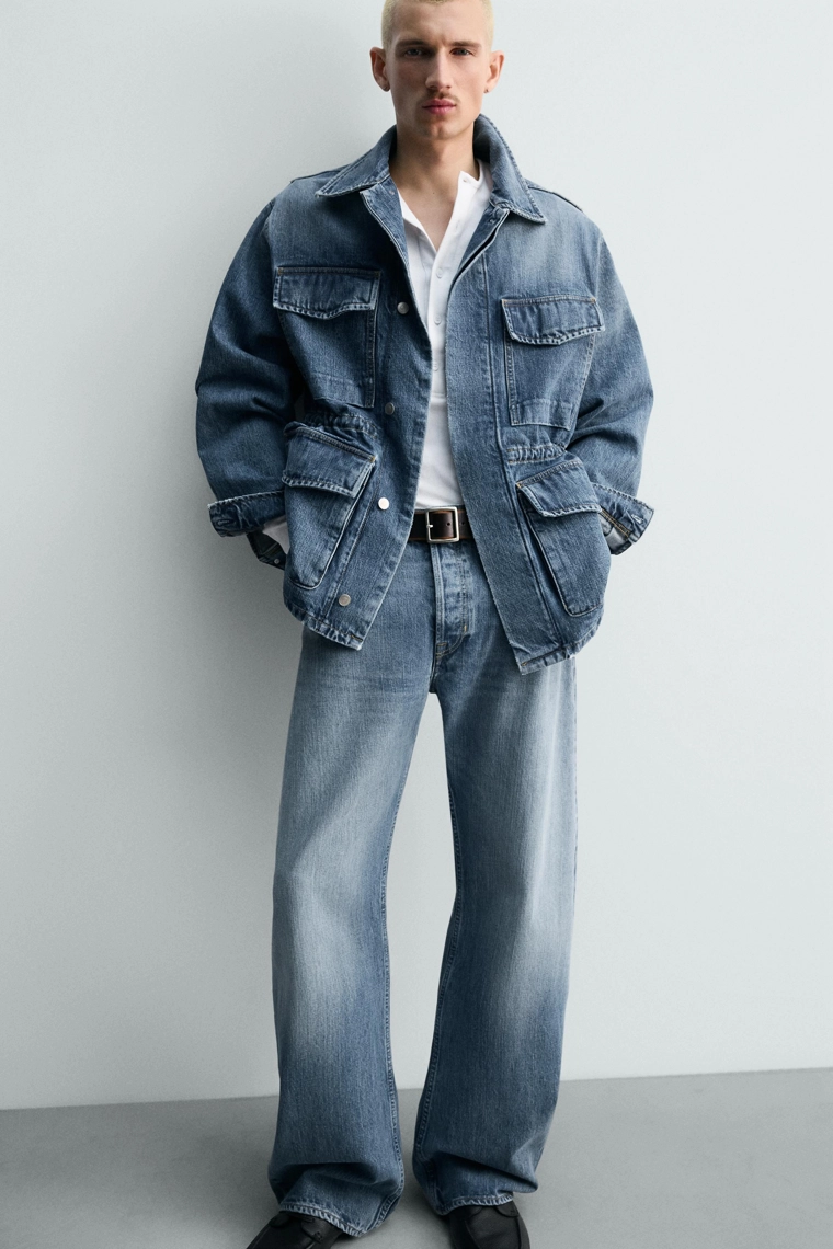 Джинсы limited edition в стиле бочка