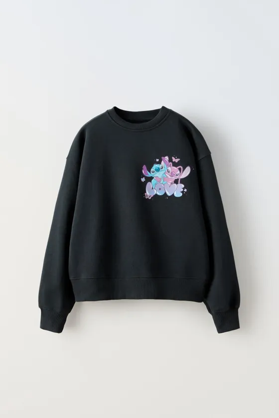 ТОЛСТОВКА С ПРИНТОМ LOVE STICH © DISNEY