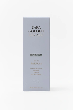 Парфюмерная вода ZARA GOLDEN DECADE WINTER 80 мл- Заказать в России