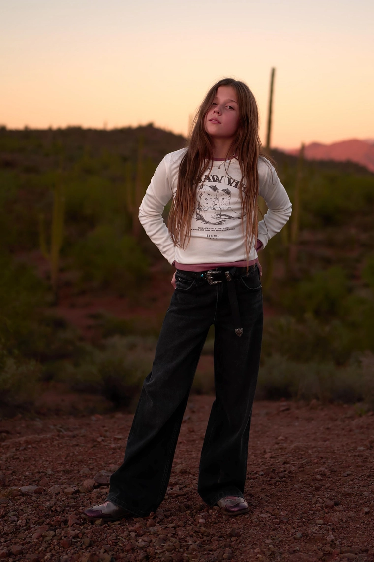 Футболка cowgirl с надписью