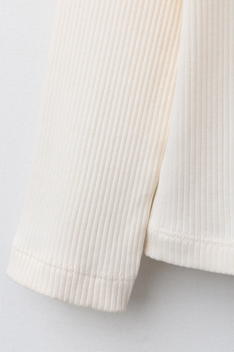 Футболка-реглан с воротничком петер-пен