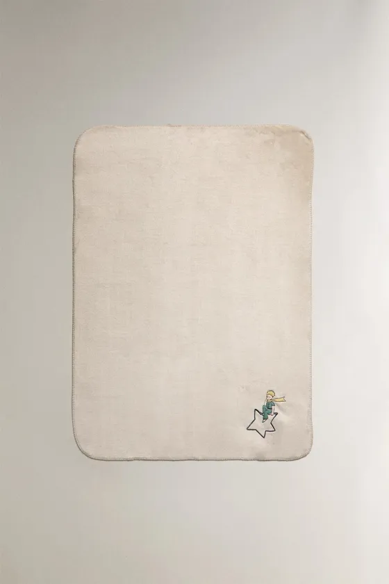 Плед детский le petit prince однотонный