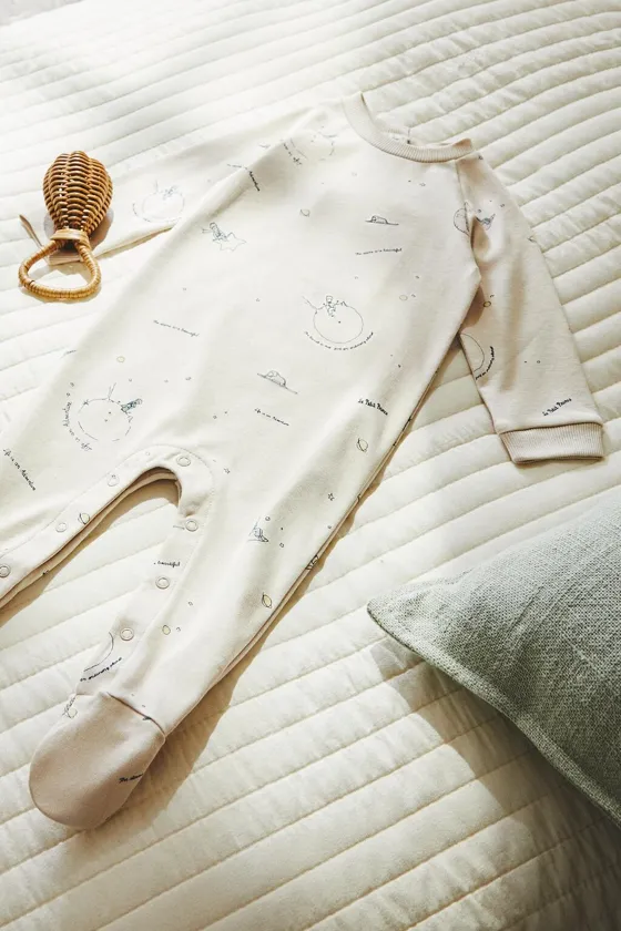 детский хлопковый комбинезон le petit prince