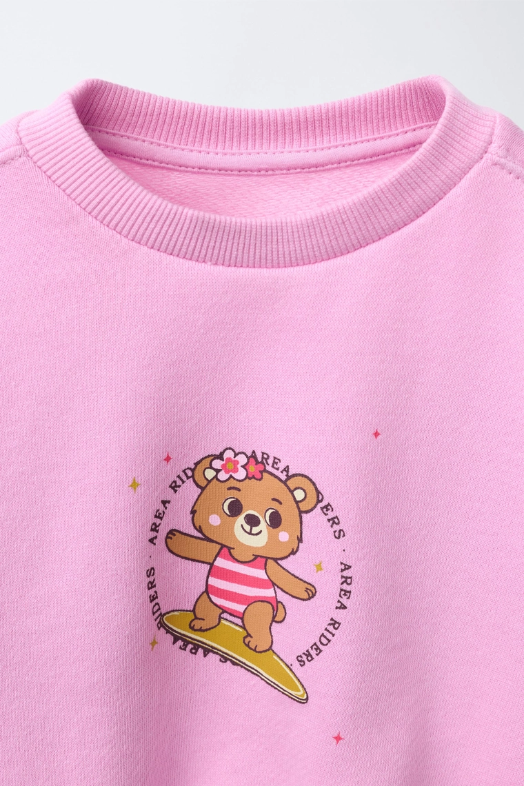 Толстовка с принтом