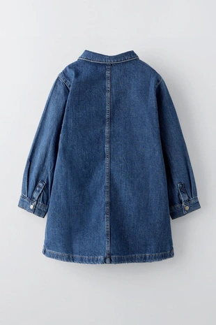 Джинсовое платье- Заказать в России