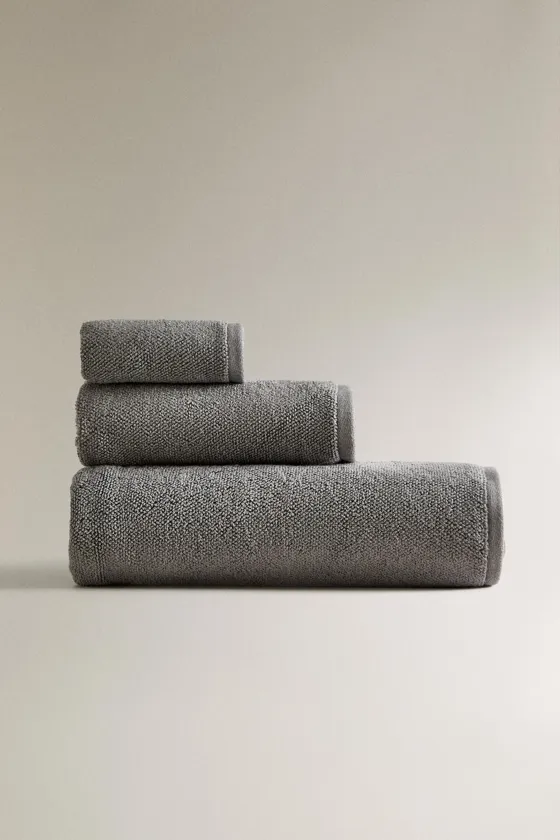 Хлопковое банное полотенце rice stitch
