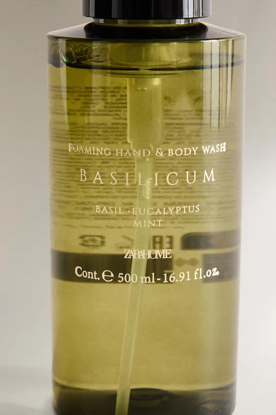 (500 ml) пена для рук и тела basilicum