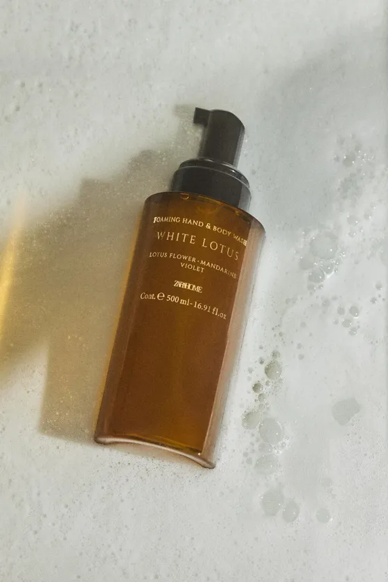 (500 ml) пена для рук и тела white lotus