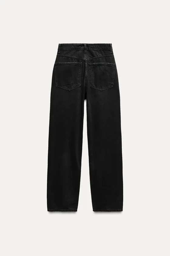 ДЖИНСЫ TRF MOM FIT HIGH WAIST