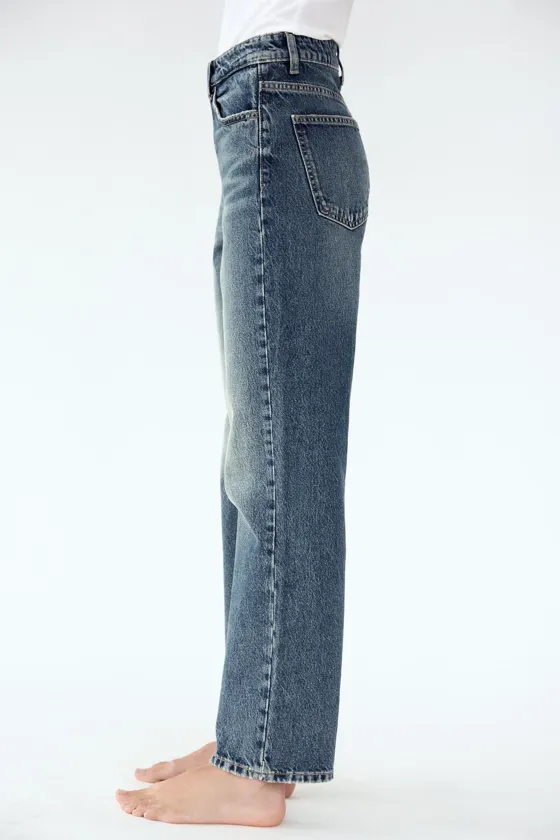 ДЖИНСЫ TRF «Мом Фит» HIGH WAIST