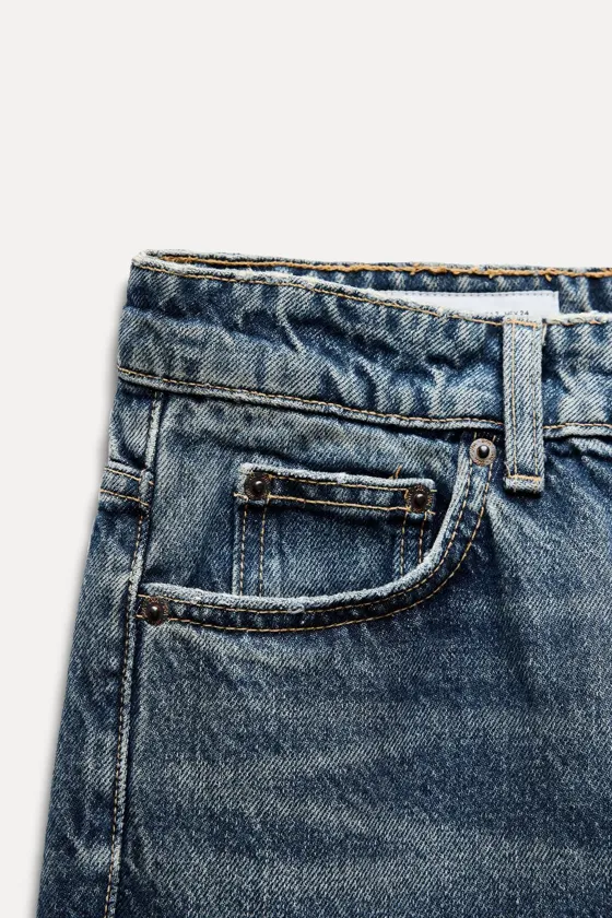 ДЖИНСЫ TRF «Мом Фит» HIGH WAIST