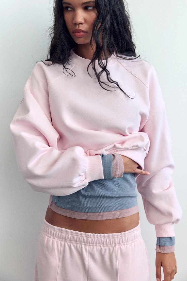 Брюки carrot fit из мягкого плюша