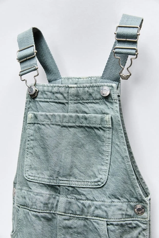 Холщовый комбинезон из твила- Заказать в России