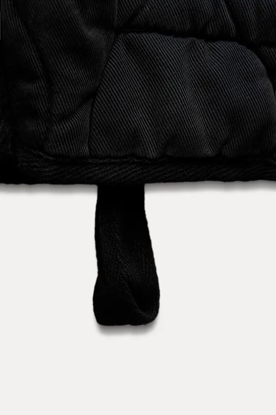 СТЕГАНАЯ КУРТКА — коллекция Zara «ZW»