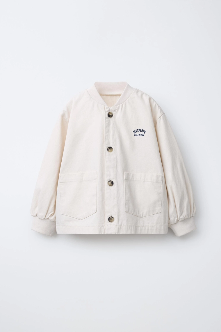 Вышитая бомбер-куртка