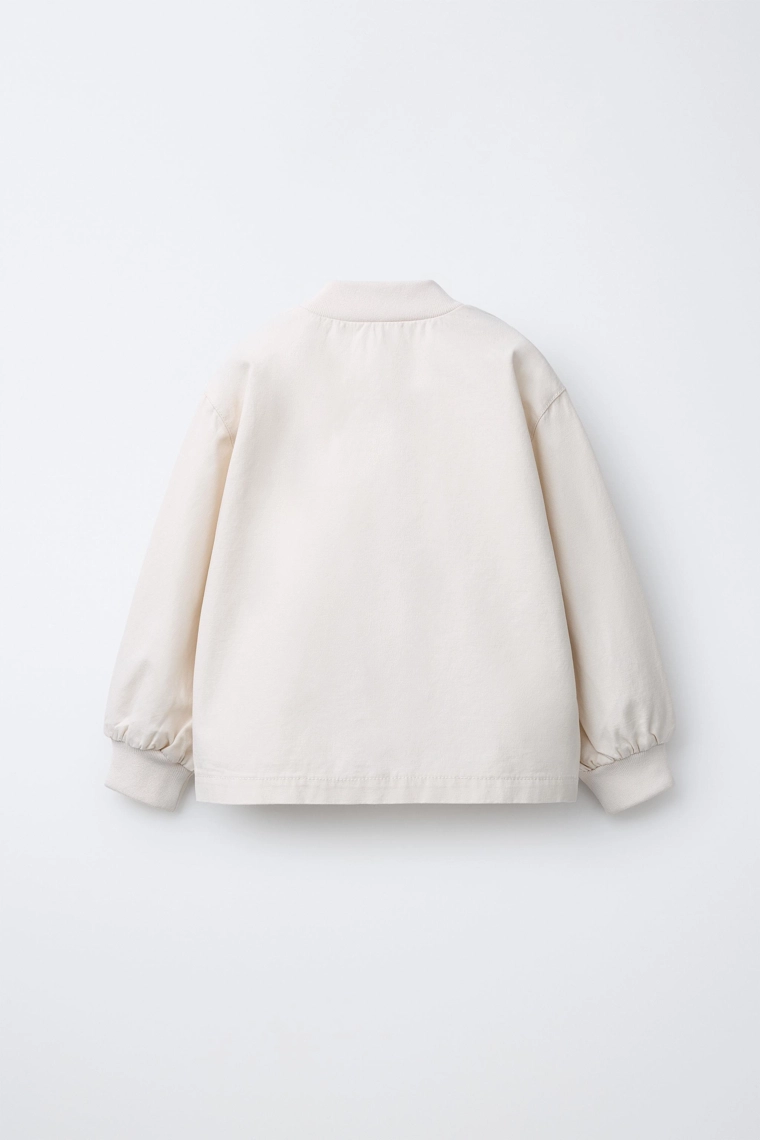 Вышитая бомбер-куртка