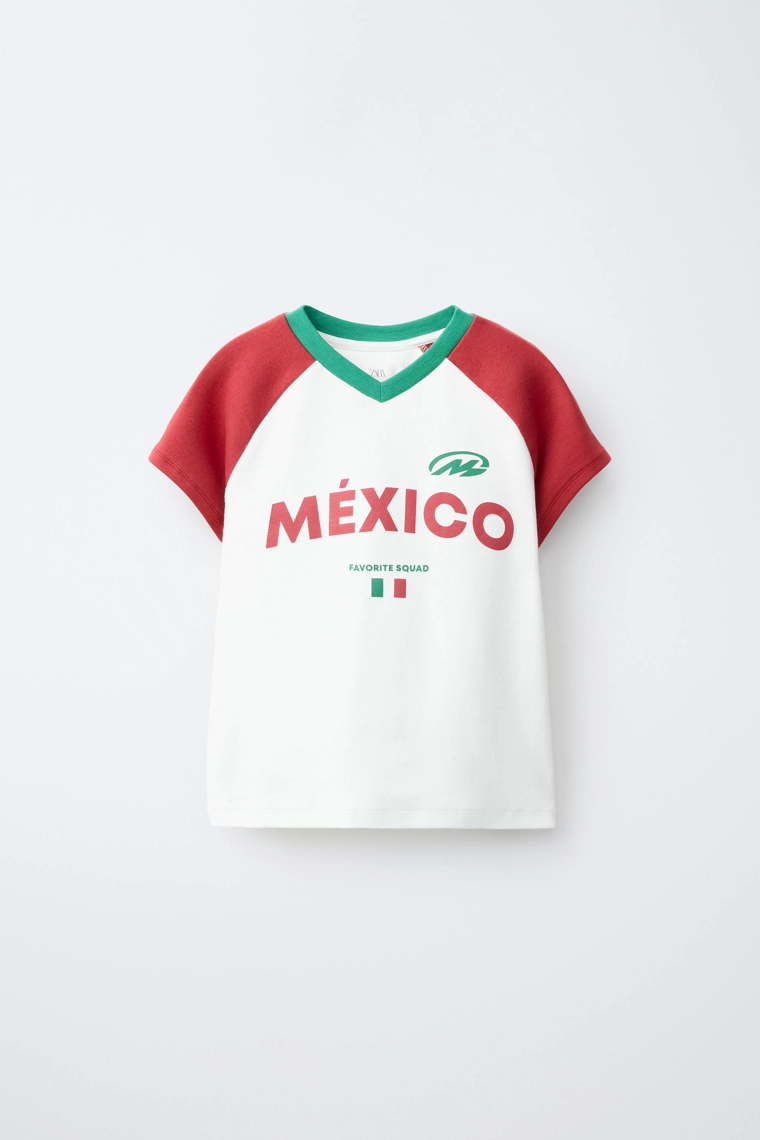 Футболка с принтом mexico